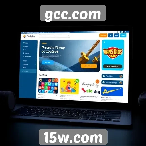 Análise da interface do usuário do gcc.com